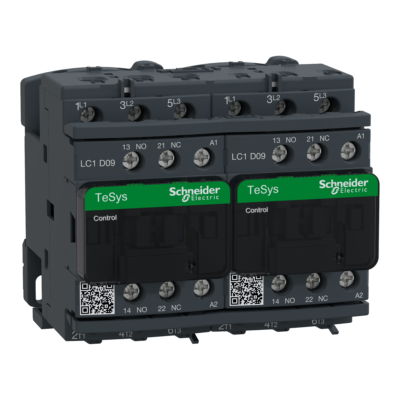 REVERSING CONTACTOR 575VAC 9A IEC - Schneider Electric - LC2D09G7