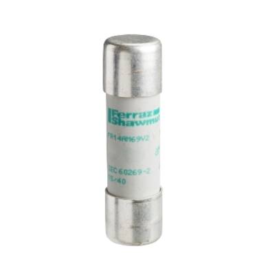 NFC cartridge fuses, Tesys GS, cylindrical 14 mm x 51 mm, fuse type aM, 500 VAC, 20 A, without striker - Schneider Electric - DF2EA20