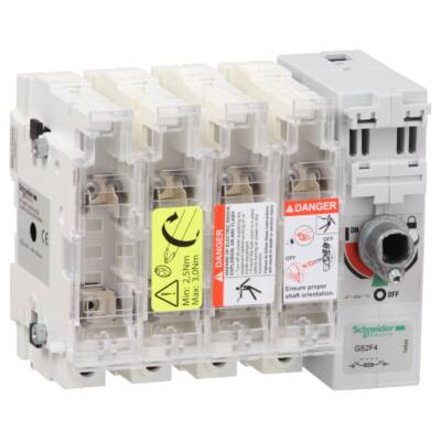 TeSys GS - switch-disconnector-fuse - 4 P - 50A - NFC 14 x 51 mm - Schneider Electric - GS2F4