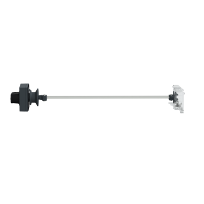 Extended rotary handle kit, TeSys GV2, IP54, black handle, with trip indication, for GV2L-GV2P - Schneider Electric - GV2APN01