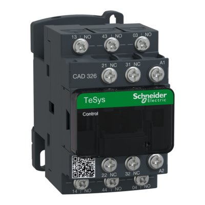 TeSys D control relay - 3 NO + 2 NC - <= 690 V - 110 V AC standard coil - Schneider Electric - CAD326F7