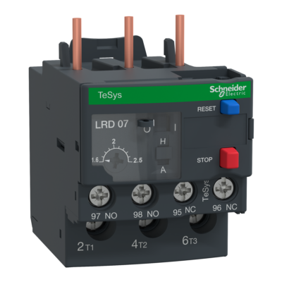 TeSys LRD thermal overload relays - 1.6...2.5 A - class 10A - Schneider Electric - LR3D076