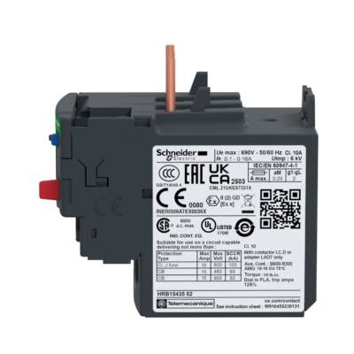 TeSys LRD thermal overload relays - 0.25...0.4 A - class 10A - Schneider Electric - LRD03