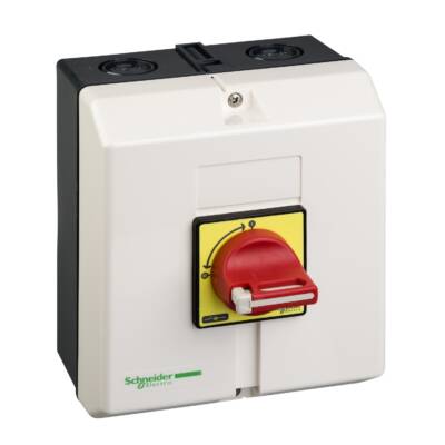 TeSys Vario enclosed, emergency switch disconnector, 63A, IP65 - Schneider Electric - VCF4GE