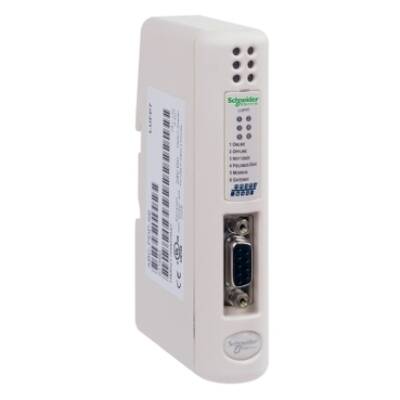 Profibus DP/Modbus communication gateway - 1 Profibus DP SUB-D9 - 1 RJ45 Modbus - Schneider Electric - LUFP7