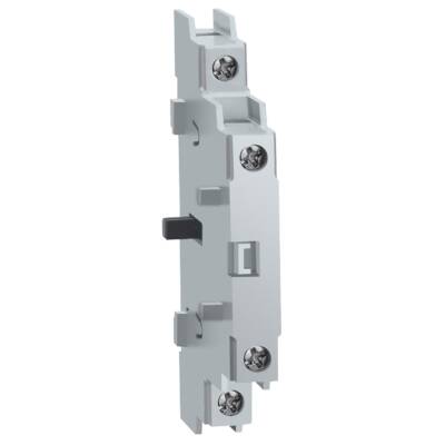 Disconnect switch, TeSys VLS, auxiliary contact block, one normally closed early break, size 1, DIN rail - Schneider Electric - VLSA10R1E