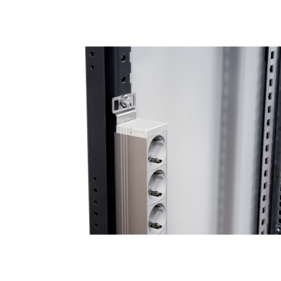 Actassi - 2 fixing brackets for the vertical mounting of distribution rails - Schneider Electric - NSYAPUBV