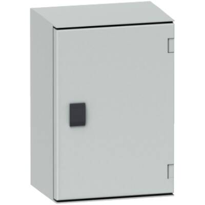 wall-mounting encl. ABS/PC monobloc IP66 H310xW215xD160mm+bakelite mount.plate - Schneider Electric - NSYPLM32BG