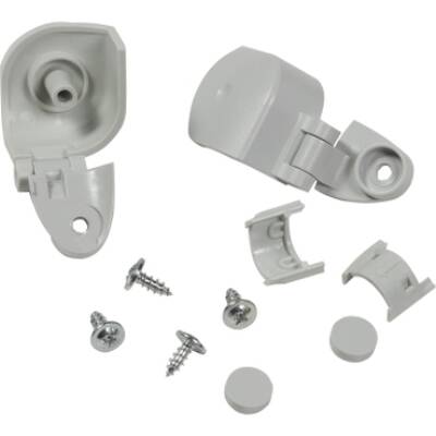 Hinges, for cover-depth 20 mm. In thermoplastic PC with screws. - Schneider Electric - NSYAEDH20TB