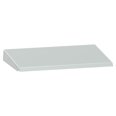 Stainless canopy 304L for Spacial SM, Scotch Brite® finish, for enclosures W1600xD600 mm - Schneider Electric - NSYSCMX16060