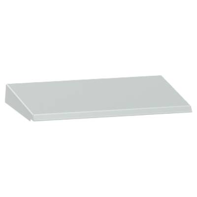 Stainless canopy 304L for Spacial SM, Scotch Brite® finish, for enclosures W800xD500 mm - Schneider Electric - NSYSCMX8050