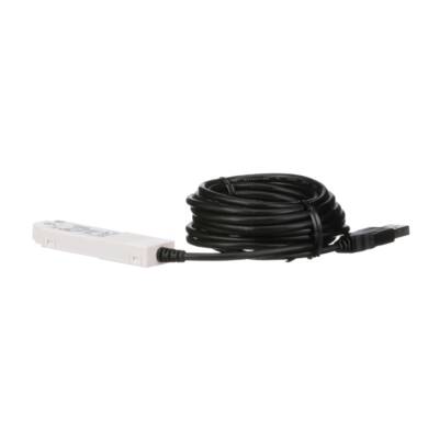 USB PC connecting cable - for smart relay Zelio Logic - 3 m - Schneider Electric - SR2USB01