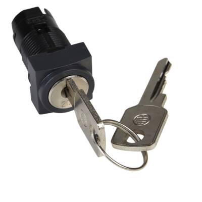 square selector switch head Ø16 3-position spring return Ronis 200 - Commercial Reference - ZB6CGT