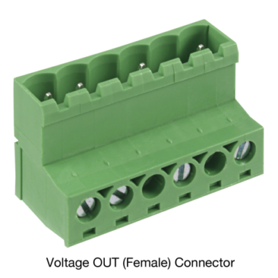 BV9522Female - Supply Voltage-In Voltage-Out Connector Plugs - easywire®, Female