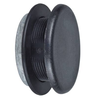 30MM BLACK PLASTIC BLANKING PLG - Schneider Electric - 9001K52