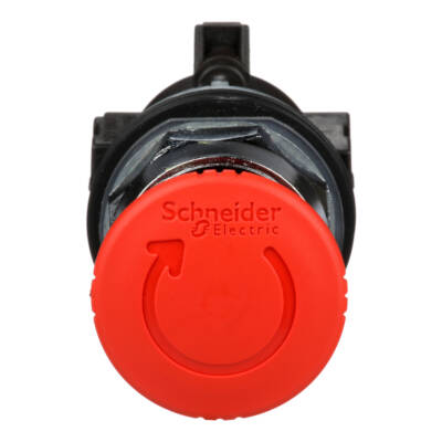 30mm TTR Mushroom, 2 C/O - Schneider Electric - 9001KR16H2