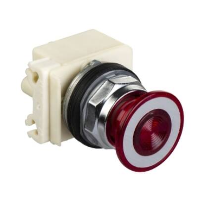 PUSHBUTTON OPERATOR 30MM TYPE K +OPTIONS - Schneider Electric - 9001KR9P38LRR