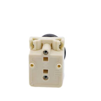 amber illuminated pushbutton Ø 30 - flush spring return - 24 V - 1 C/O - Schneider Electric - 9001SK1L35LYA