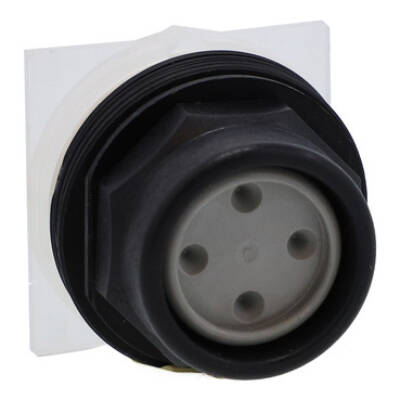 Push-button head, Harmony 9001SK, plastic, recessed, 7 colours choice, 30mm, spring return - Schneider Electric - 9001SKR2U