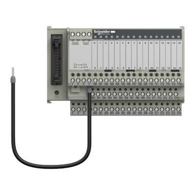 passive connection sub-base ABE7 - 16 inputs or outputs - Led - Schneider Electric - ABE7H16R31