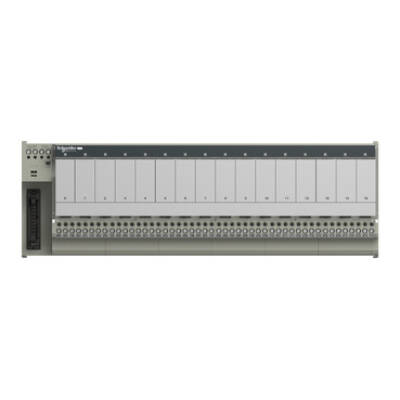 Sub-base with plug-in electromechanical relay ABE7 - 16 channels - relay 12.5 mm - Schneider Electric - ABE7R16T330