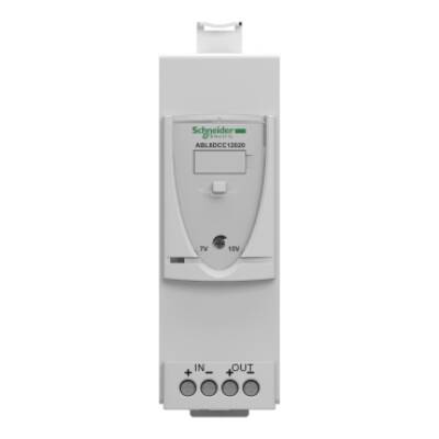 converter module 24 W - 24..28.8 V DC, 12 V DC - 2 A - for regulated SMPS - Schneider Electric - ABL8DCC12020