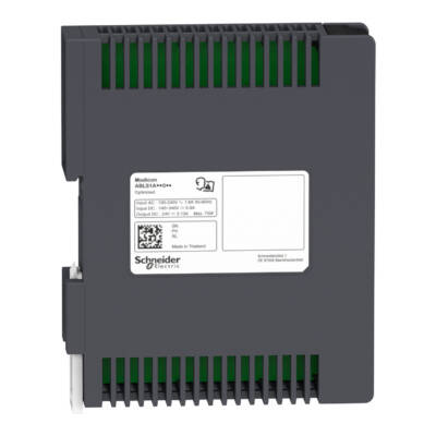 Regulated Power Supply, 100-240V AC, 12V 6.2 A, single phase, Optimized - Schneider Electric - ABLS1A12062