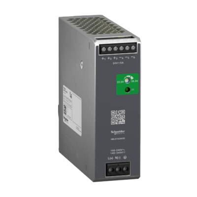 Regulated Power Supply, 100-240V AC, 24V 5 A, single phase, Optimized - Schneider Electric - ABLS1A24050