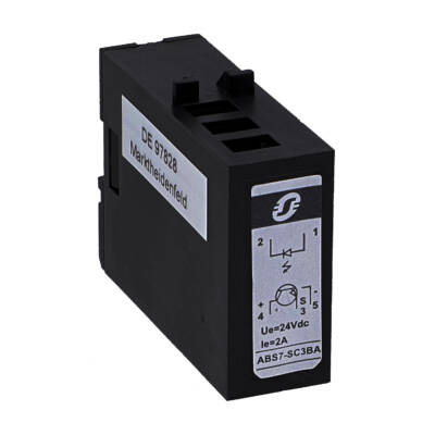 plug-in solid state relay - 12.5 mm - output - 24 V DC - 2 A - Schneider Electric - ABS7SC3BA