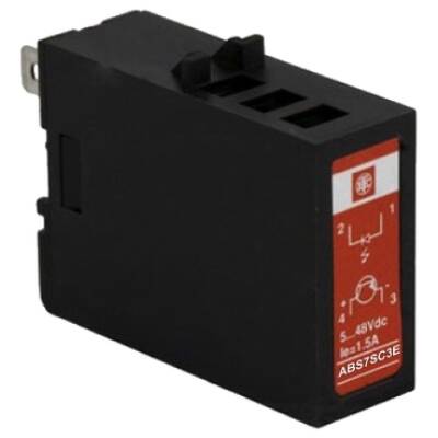 plug-in solid state relay - 12.5 mm - output - 5..48 V DC - 2 A - Schneider Electric - ABS7SC3E