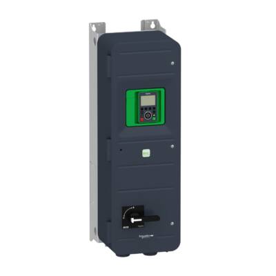 variable speed drive ATV650 - 45kW/60HP - 380...480V - IP55 - disconnect switch - Schneider Electric - ATV650D45N4E