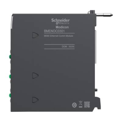 Ethernet module M580 - 3-port Ethernet communication - Schneider Electric - BMENOC0301