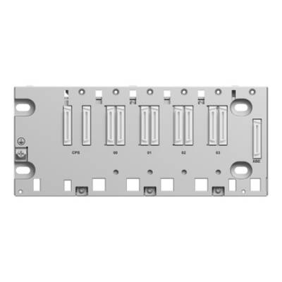 ruggedized rack X80 - 4 slots - Ethernet backplane - Schneider Electric - BMEXBP0400H