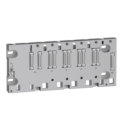 ruggedized rack X80 - 4 slots - Ethernet backplane - Schneider Electric - BMEXBP0400H