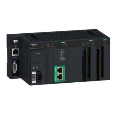 Modicon MC80, Controller, 8 DI, 12 DO, 4 AI - Schneider Electric - BMKC8020301