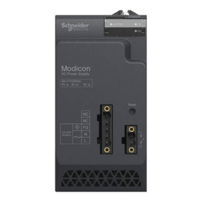 power supply module X80 - 100..240 V AC - for severe environments - Schneider Electric - BMXCPS4002H