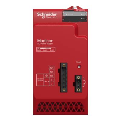 redundant power supply module X80 - 100..240 V AC - Safety - Schneider Electric - BMXCPS4002S