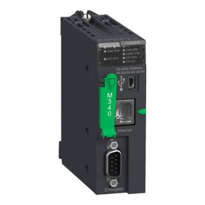 processor module M340 - max 1024 discrete + 256 analog I/O - CANOpen - Schneider Electric - BMXP3420302H