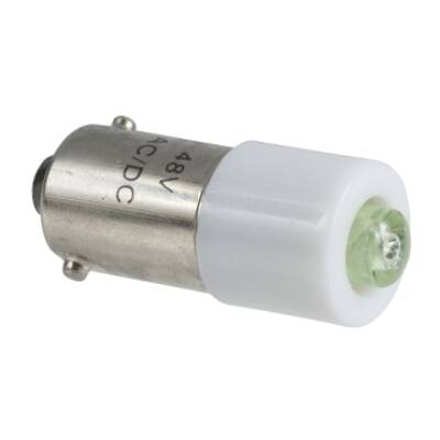 LED bulb with BA9s base - white - 24 V AC/DC - Schneider Electric - DL1CJ0241