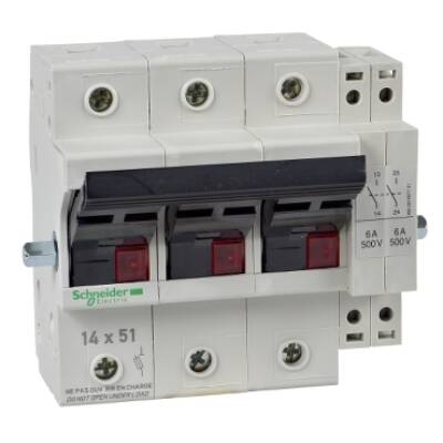 TeSys fuse-disconnector - 3P - 50A - fuse size 14 x 51 mm - Schneider Electric - GK1EK