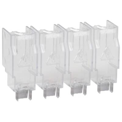 Terminal protection shrouds, TeSys GS, for 4-pole switches 100-160 A - Schneider Electric - GS1AP34