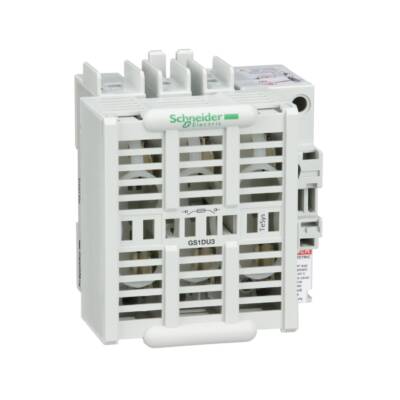 TeSys GS - switch-disconnector-fuse - 3 P - UL 30 A - fuse size J - Schneider Electric - GS1DU3