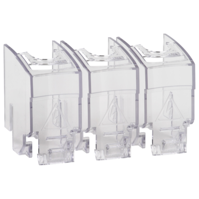 Terminal protection shrouds, TeSys GS, for 3-pole switches 200 A - Schneider Electric - GS2AP43