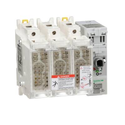 TeSys GS - switch-disconnector-fuse - 3 P - UL - 60 A- fuse size J - Schneider Electric - GS2GU3N