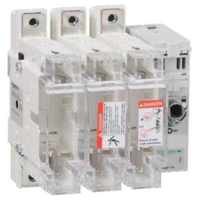 TeSys GS - switch-disconnector-fuse - 3 P - 125A - DIN 00 - Schneider Electric - GS2KK3