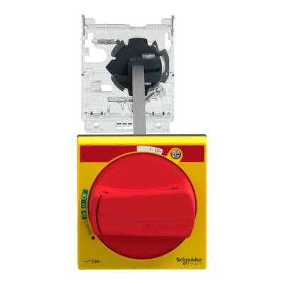 Extended rotary handle kit, TeSys GV2, IP65, red handle, without trip indication, for GV2L-GV2P - Schneider Electric - GV2APN04