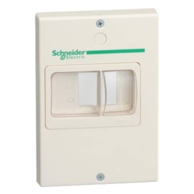 TeSys GV2 - Front plate for TeSys GV2ME - IP55 - Schneider Electric - GV2CP21