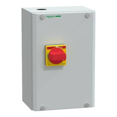 TeSys GV3 - Enclosure for TeSys GV3P/L - red handle - IP65 - Schneider Electric - GV3PC02