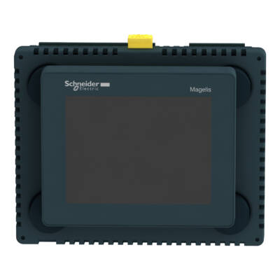 3”5 color touch controller panel - Dig 8 inputs/8 outputs +Ana 4 In/2 Out - Schneider Electric - HMISCU6B5