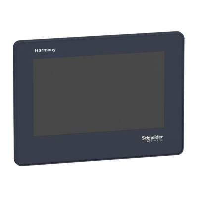 4.3" wide screen touch panel, RS-232 terminal block - Schneider Electric - HMISTO705